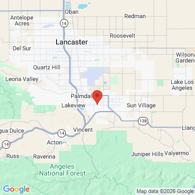 Map to Smile Center of Palmdale  office in Palmdale, CA
