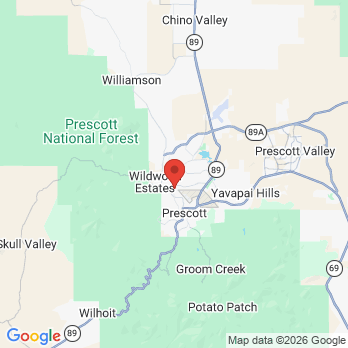 Map to Jospeh A Savoini DMD PC office in Prescott, AZ