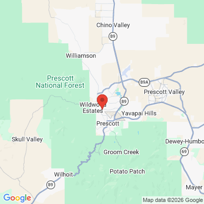 Map to  office in Prescott, AZ