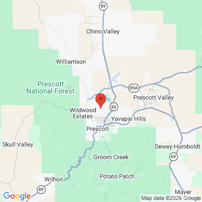Map to  office in Prescott, AZ