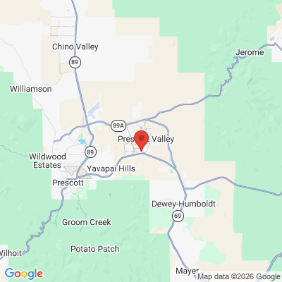 Map to  office in Yavapai County Government