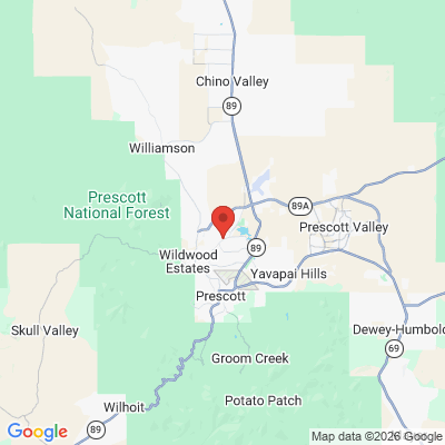 Map to  office in Prescott, AZ