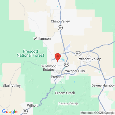 Map to  office in Prescott, AZ