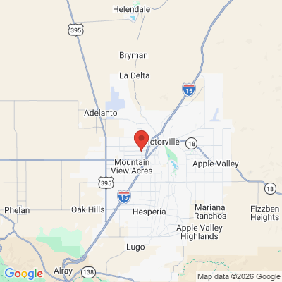 Map to  office in Victorville, CA