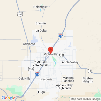 Map to  office in Victorville, CA