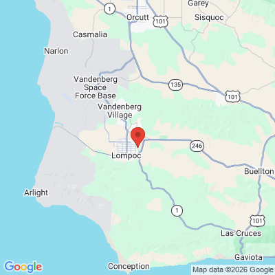 Map to  office in Lompoc, CA