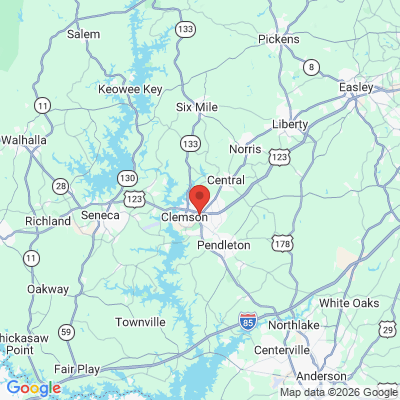Map to  office in Clemson, SC