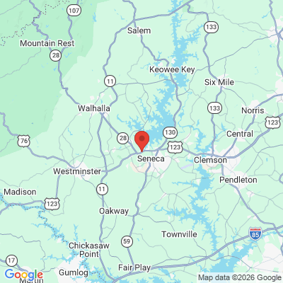 Map to  office in Seneca, SC