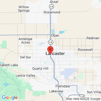 Map to Primary Office office in Lancaster, CA