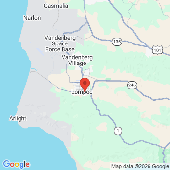Map to Sweet Tooth Pediatric & General Dentistry office in Lompoc, CA