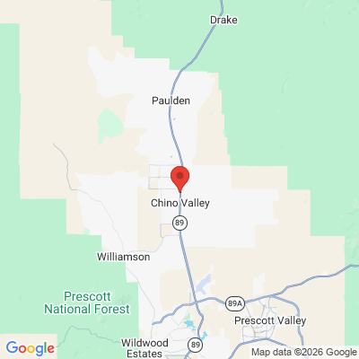 Map to  office in Chino Valley, AZ
