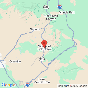 Map to Big Park Dental Dr Michael Seip DDS office in Sedona, AZ