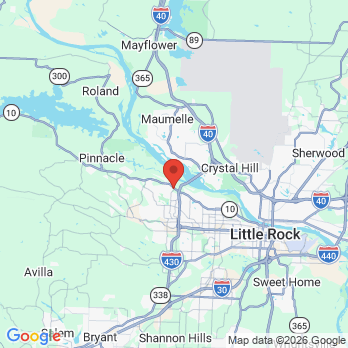 Map to Primary Office office in Little Rock, AR