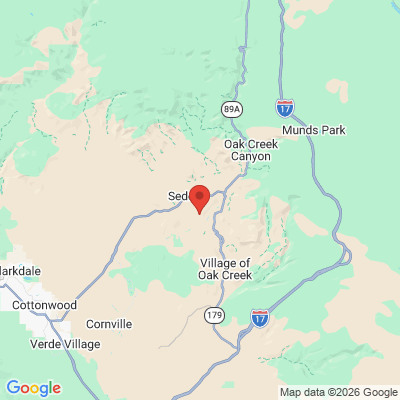 Map to  office in Sedona, AZ