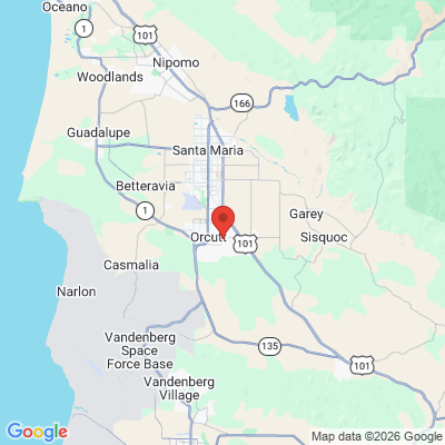 Map to  office in Santa Maria, CA