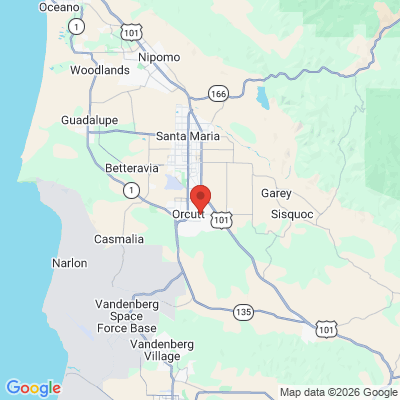 Map to  office in Santa Maria, CA
