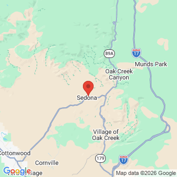 Map to My Family Dentist office in Sedona, AZ