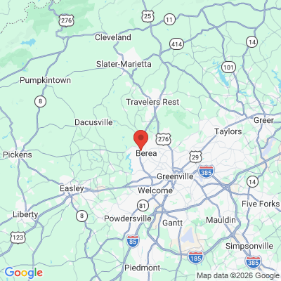 Map to  office in Greenville, SC