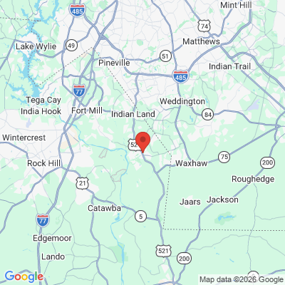 Map to  office in Indian Land, SC