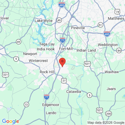 Map to  office in Rock Hill, SC