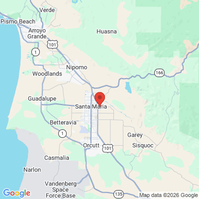 Map to  office in Santa Maria, CA
