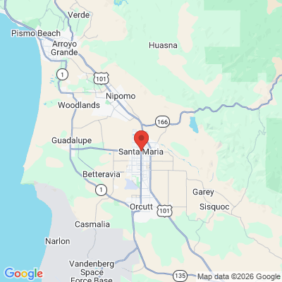Map to  office in Santa Maria, CA