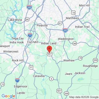 Map to  office in Indian Land, SC