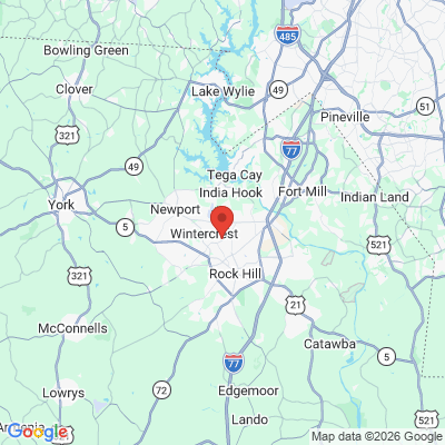 Map to  office in Rock Hill, SC