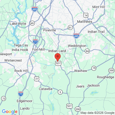Map to  office in Indian Land, SC