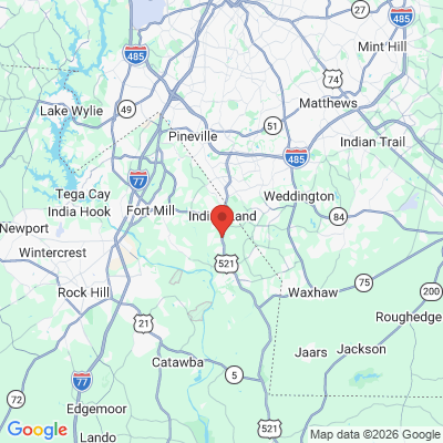 Map to  office in Indian Land, SC