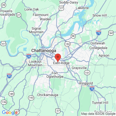 Map to  office in Chattanooga, TN