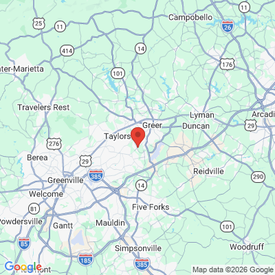 Map to  office in Greer, SC