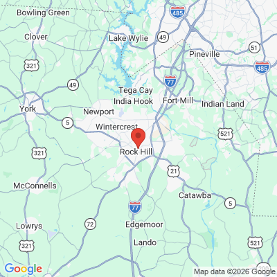 Map to  office in Rock Hill, SC