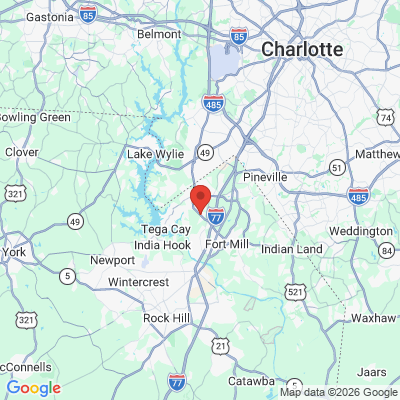 Map to  office in Fort Mill, SC