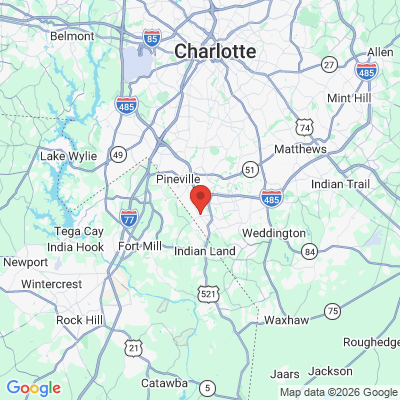 Map to  office in Charlotte, NC