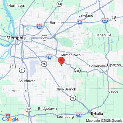 Map to  office in Memphis, TN
