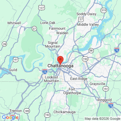 Map to  office in Chattanooga, TN