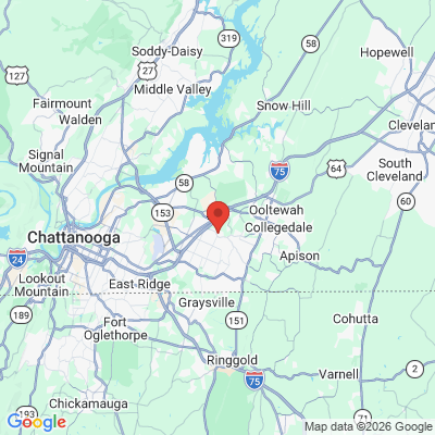 Map to  office in Chattanooga, TN