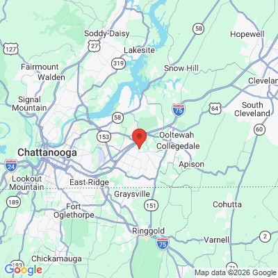 Map to  office in Chattanooga, TN