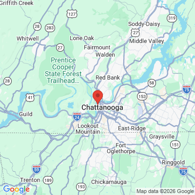 Map to  office in Chattanooga, TN