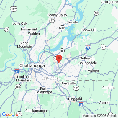 Map to  office in Chattanooga, TN