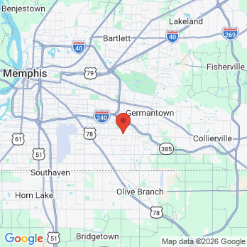 Map to Access Care office in Memphis, TN