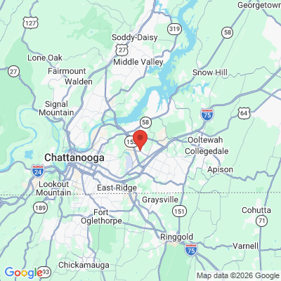 Map to  office in Chattanooga, TN