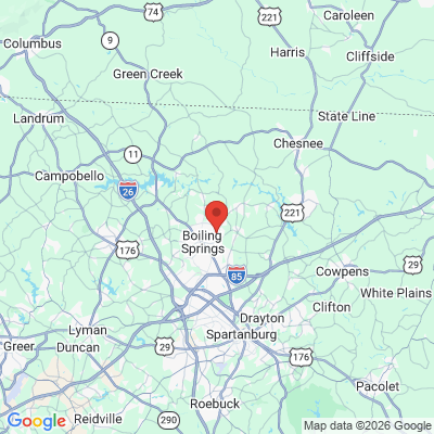 Map to  office in Spartanburg, SC