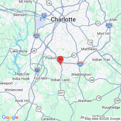 Map to  office in Charlotte, NC