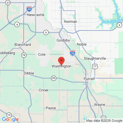 Map to  office in Washington, OK