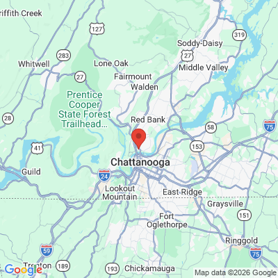 Map to  office in Chattanooga, TN