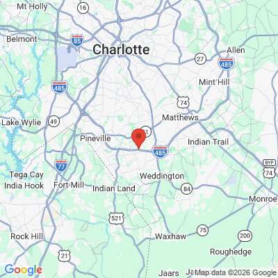 Map to  office in Charlotte, NC