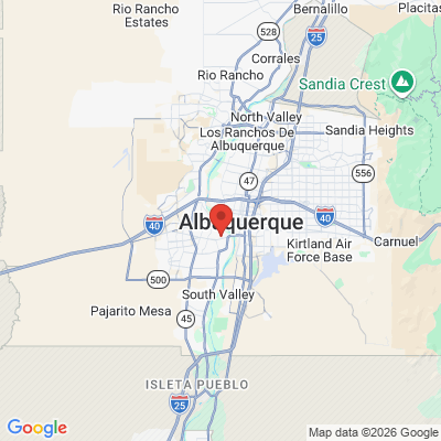 Map to  office in Albuquerque, NM