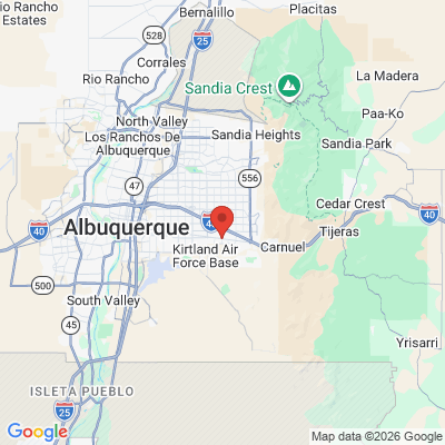 Map to  office in Albuquerque, NM